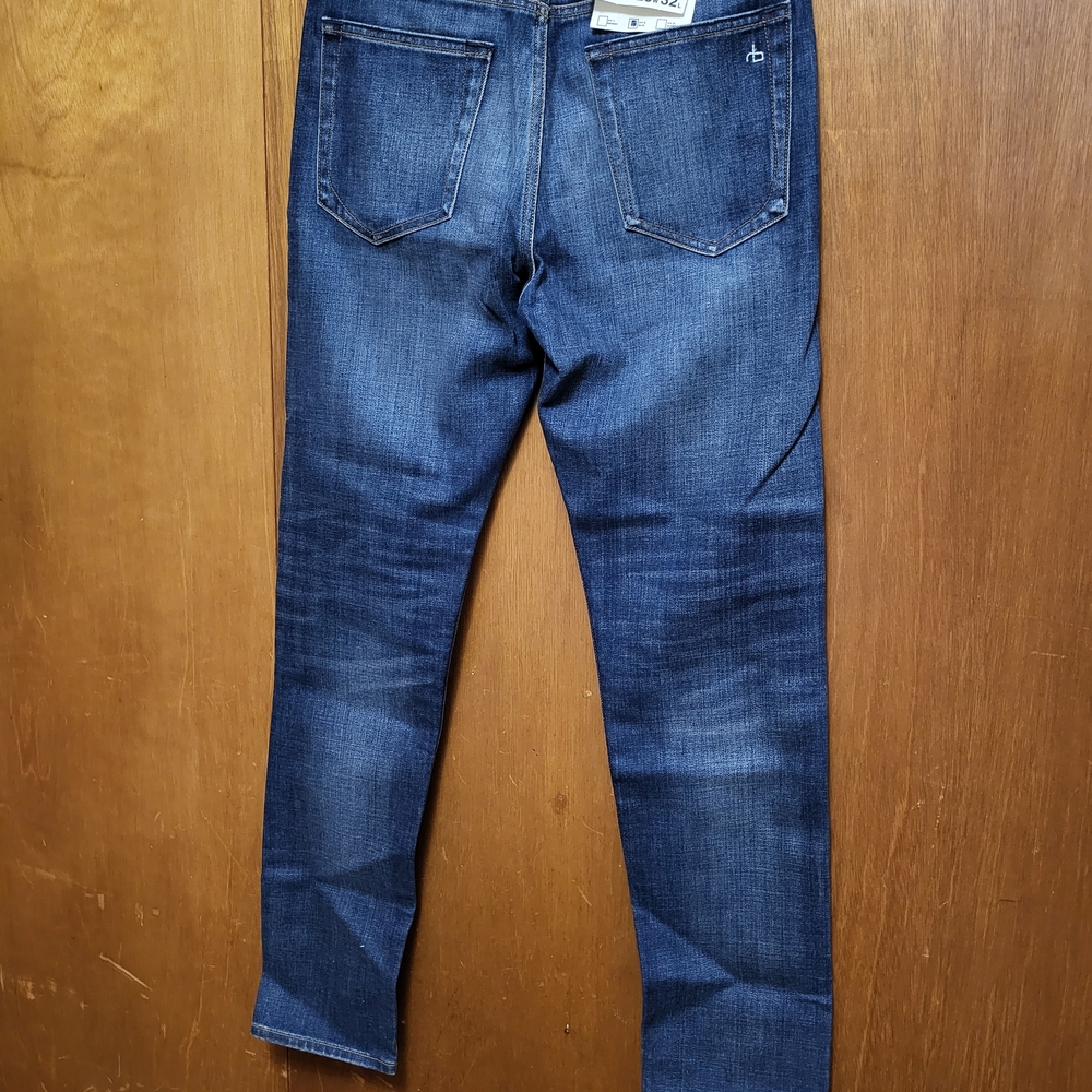 rag & bone Indigo Skinny Jeans - Picture 3 of 5